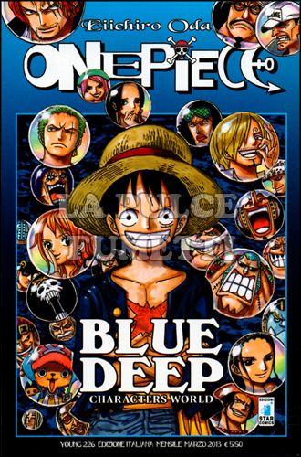 YOUNG #   226 - ONE PIECE BLUE DEEP